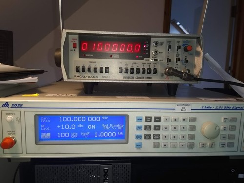 EX MOD IFR MARCONI AEROFLEX 2025 9kHz - 2.51GHz SIGNAL GENERATOR OPTION 4,11,123 - Picture 2 of 11