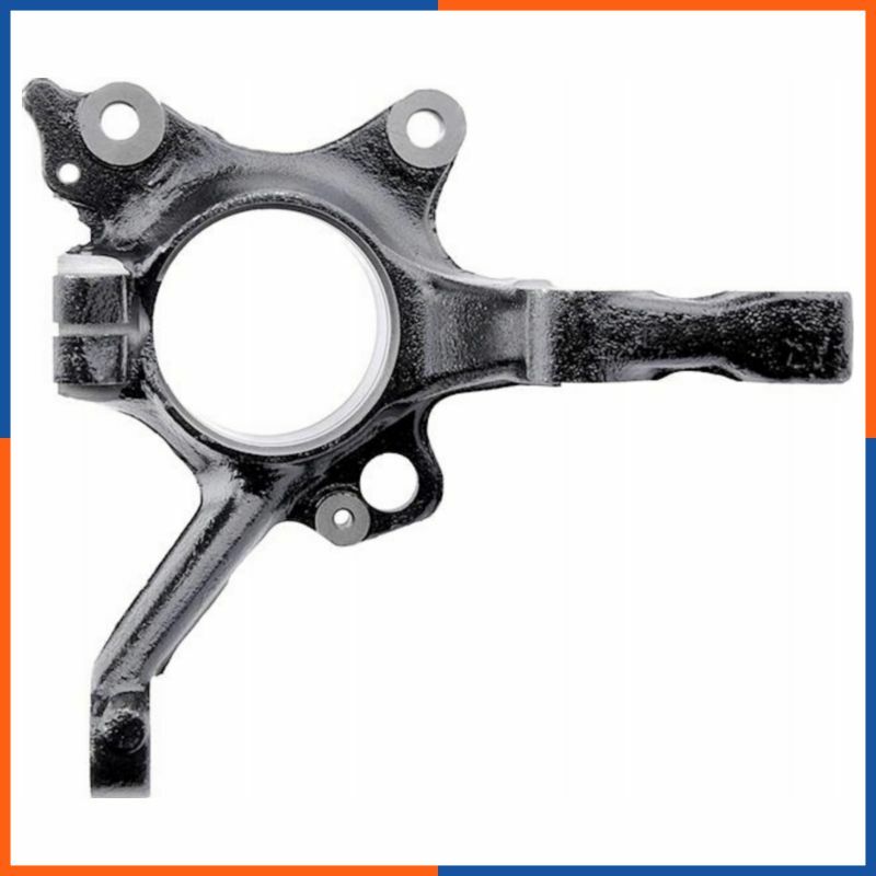 Fusée d'essieu de roue droite pour VW en acier forgé haute résistance 357407256C