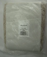 Cotton Dust Mop 5" x 24" Replacement Head Washable M245SP, O'Dell