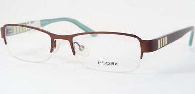 i-spax ASHLEY 09 Brown RARE EYEGLASSES GLASSES METAL FRAME 51-18-135mm Germany