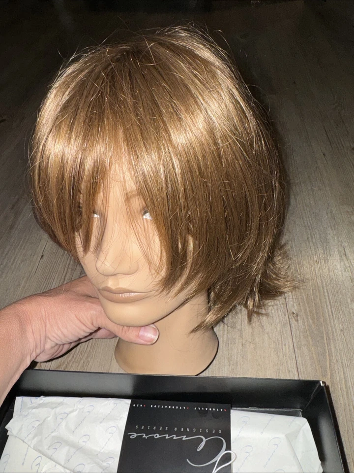 Peluca René de París Amore Marrón Chocolate Claro Capas Tenues MARIE Nueva En Caja Cabello Foto 2 de 4