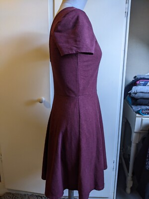 LELA SUMMER REGULAR FIT - Robe en jersey - bordeaux
