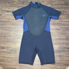 Neoprene Wetsuit Diving Suits for Kids Boys Girls Back Zipper Shorts Sz 12