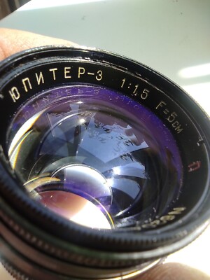  Jupiter-3, 50 mm. F1.5 s/n 6204826 sample photo