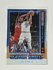 2019-20 Panini NBA Hoops Action Shots Joel Embiid #13