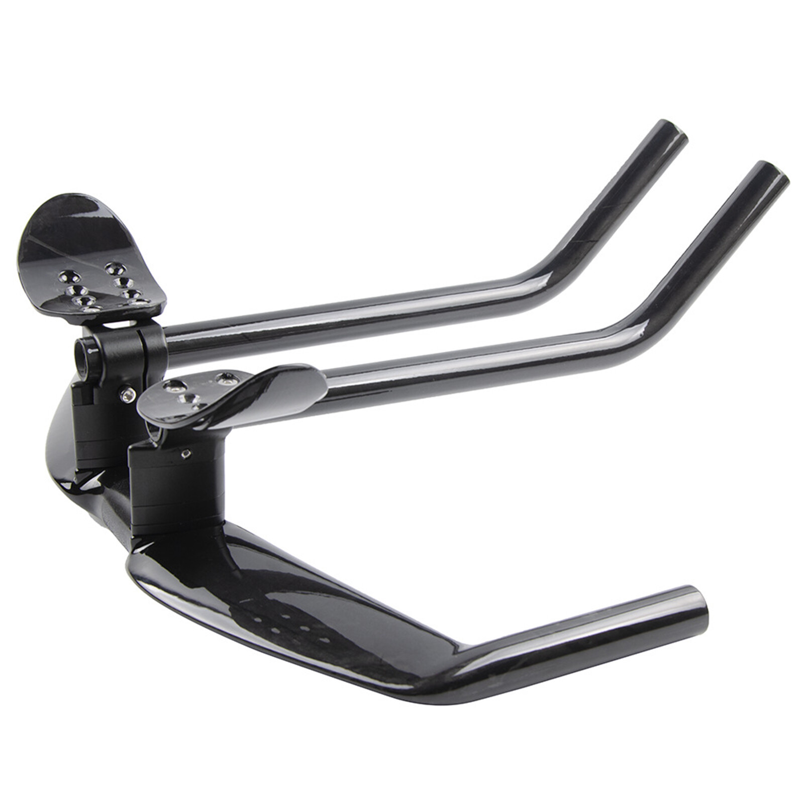 UD Carbon Fiber Black TT Bicycle Handlebar Road Bike Bullhorn Bar Aerobar 31.8mm eBay