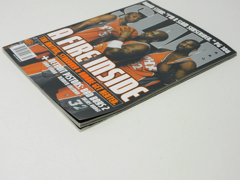 Revista Slam Febrero 2004 Nº 75 A Fire Inside Matrix Starbury & Amare Get Heat Foto 3 de 4