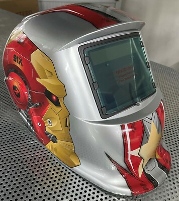 RON Auto Darkening Welding Helmet Arc Tig mig certified mask grinding  truecolor