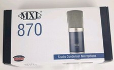 MXL 870 Studio Condenser Microphone - Never Used