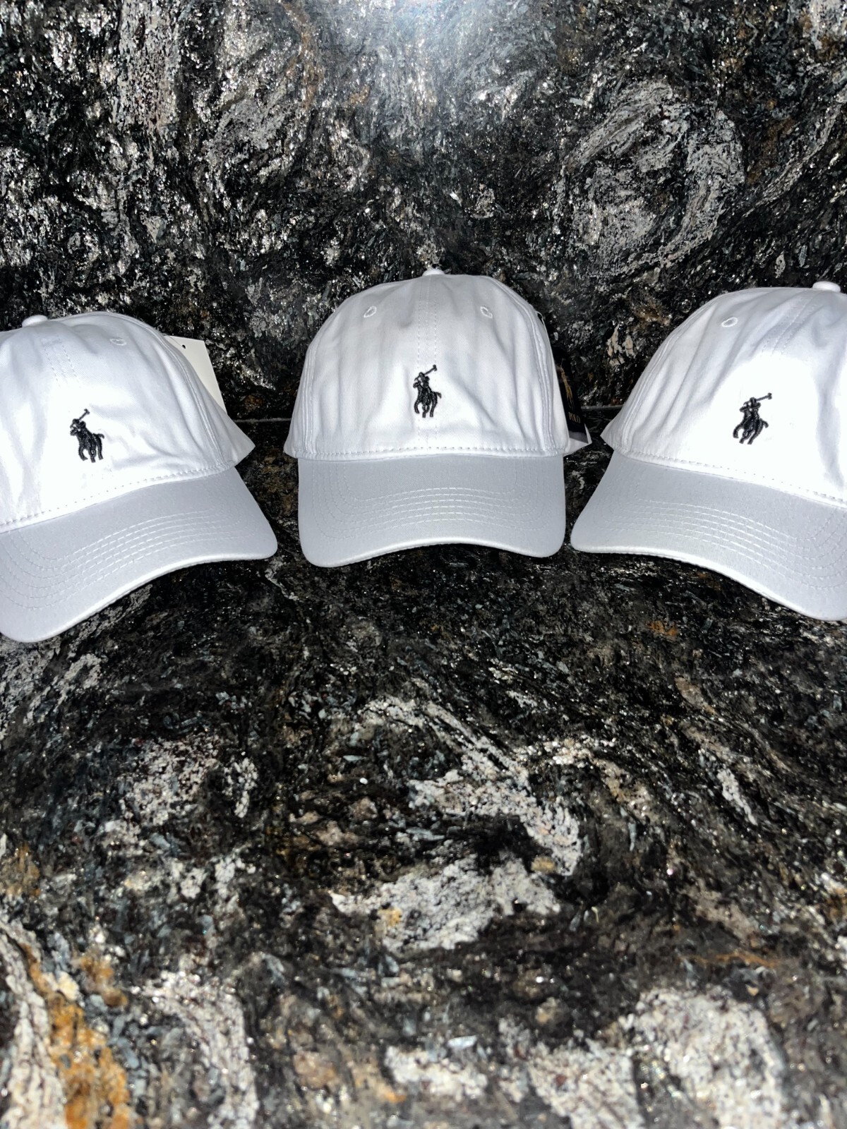 PONY POLO RALPH LAUREN Cappello Baseball Cinturino Regolabile Varia Colore Multipla