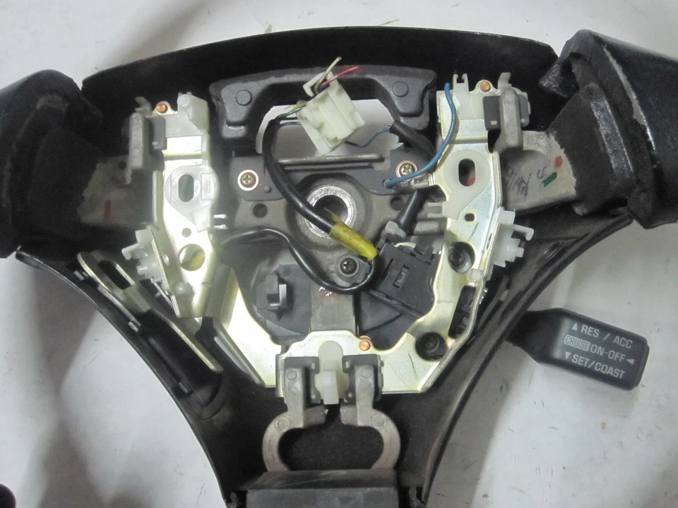 LEXUS RX300 1999 2000 2001 2002 2003 cuero negro grano madera volante Foto 3 de 4