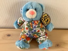 Vintage Plush 4 Play Green Stuffed Bear With Original Tags