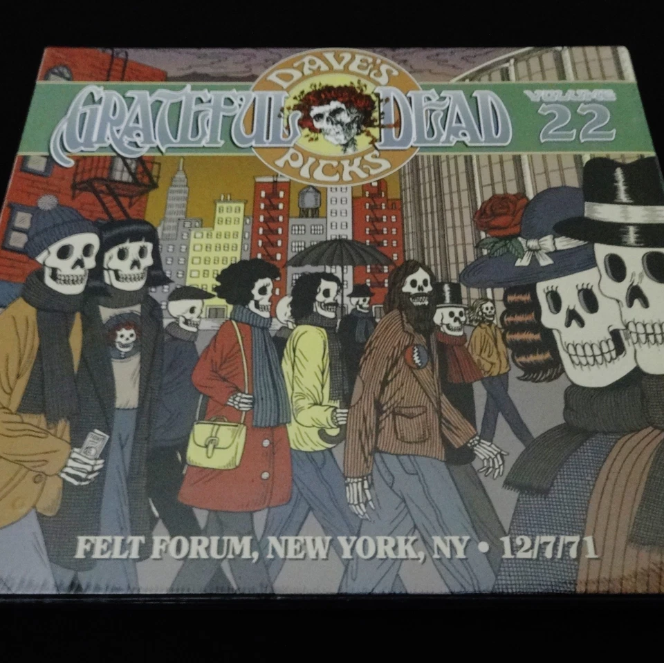Grateful Dead Dave's Picks 22 2017 Bonus Disc Felt Forum NY 12/6,7/71 1971 4 CD - Image 4 of 4