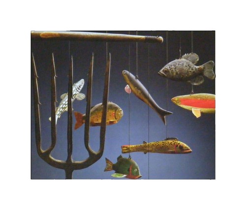 Antique Fish ~ Eel Spear Ice Fishing Lure Vintage Decoy Trap Fish | eBay