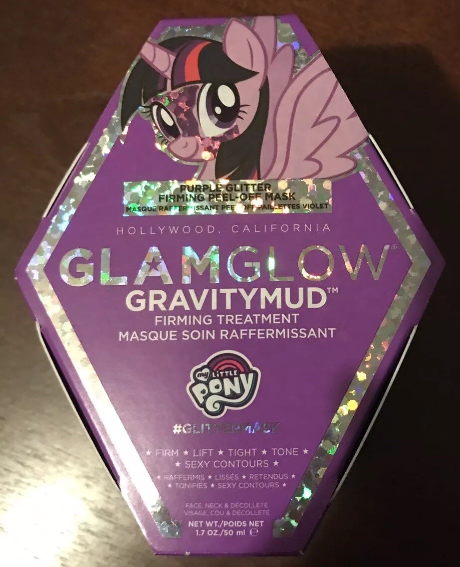 GLAMGLOW GLITTER MY LITTLE PONY MASK PICK 1 PRINCESS LUNA OR