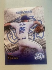 Gabe Speier Card Omaha Storm Chasers Team Card