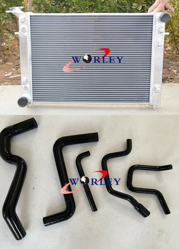 ALUMINUM RADIATOR+ black HOSE For Holden Commodore VN VG VP VR VS V6 3 ...