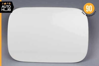 07-13 Mercedes W221 S550 S400 Fuel Door Lid Gas Tank Cover Diamond White OEM 80k