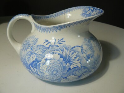 【美品レア】SARREGUEMINES JARDINIÈRE サボン[3731] BROC U &C SARREGUEMINES JARDINIERE BLEU FLEURS VINTAGE | eBay