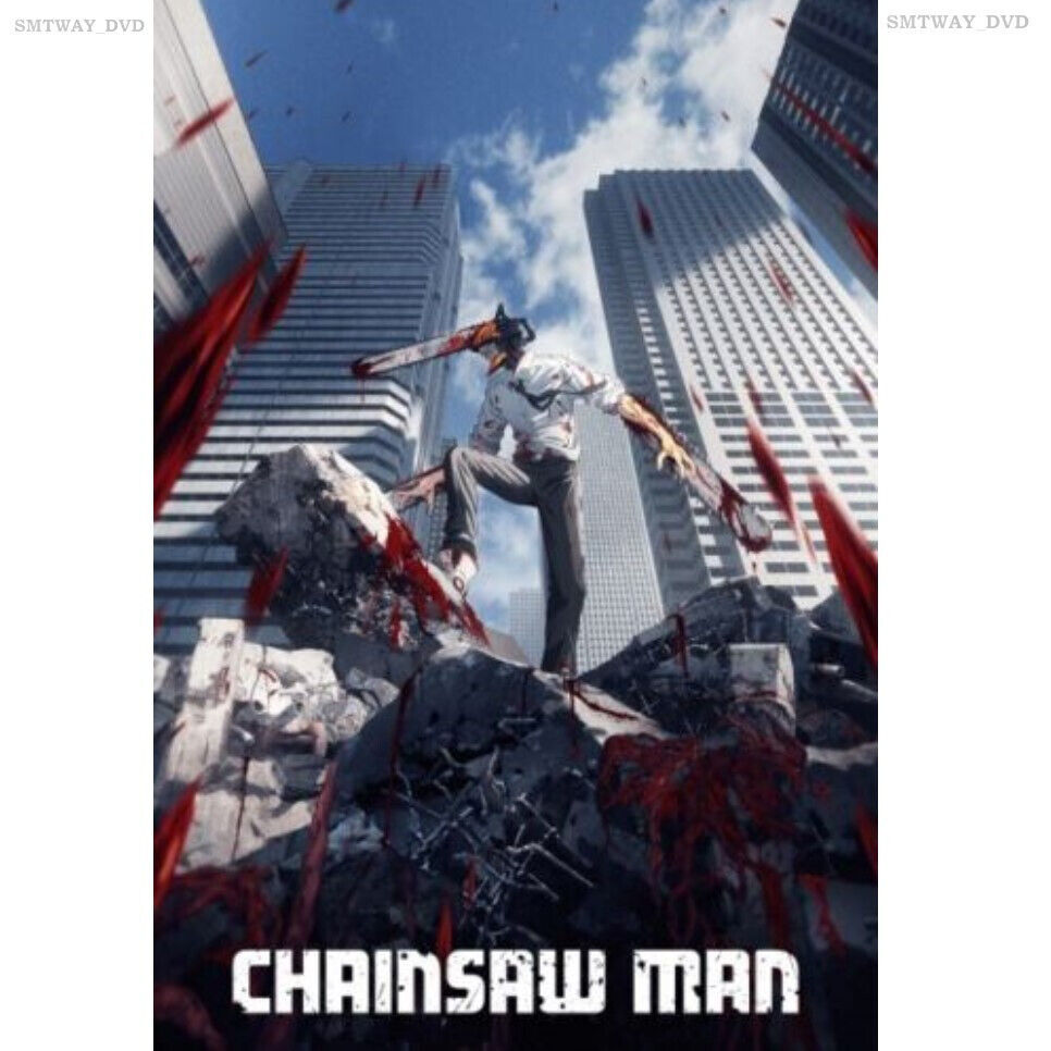 CHAINSAW MAN - COMPLETE ANIME TV SERIES DVD (1-12 EPS) (ENG DUB) SHIP FROM  US