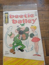 BEETLE BAILEY Charlton Comics 1960s Comic Book Military Comedy