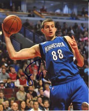 Nemanja Bjelica Autographed 8x10 Minnesota Timberwolves  Free Shipping #S1323