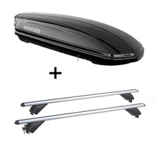 Dachbox MAA 400L+Alu Dachträger RB003 für für Renault Grand Scenic 5Türer ab 17