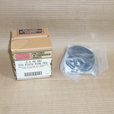 NEW BOX OF 8 CARRIER 5H40481 STD PISTON RING PKG 5H40-481