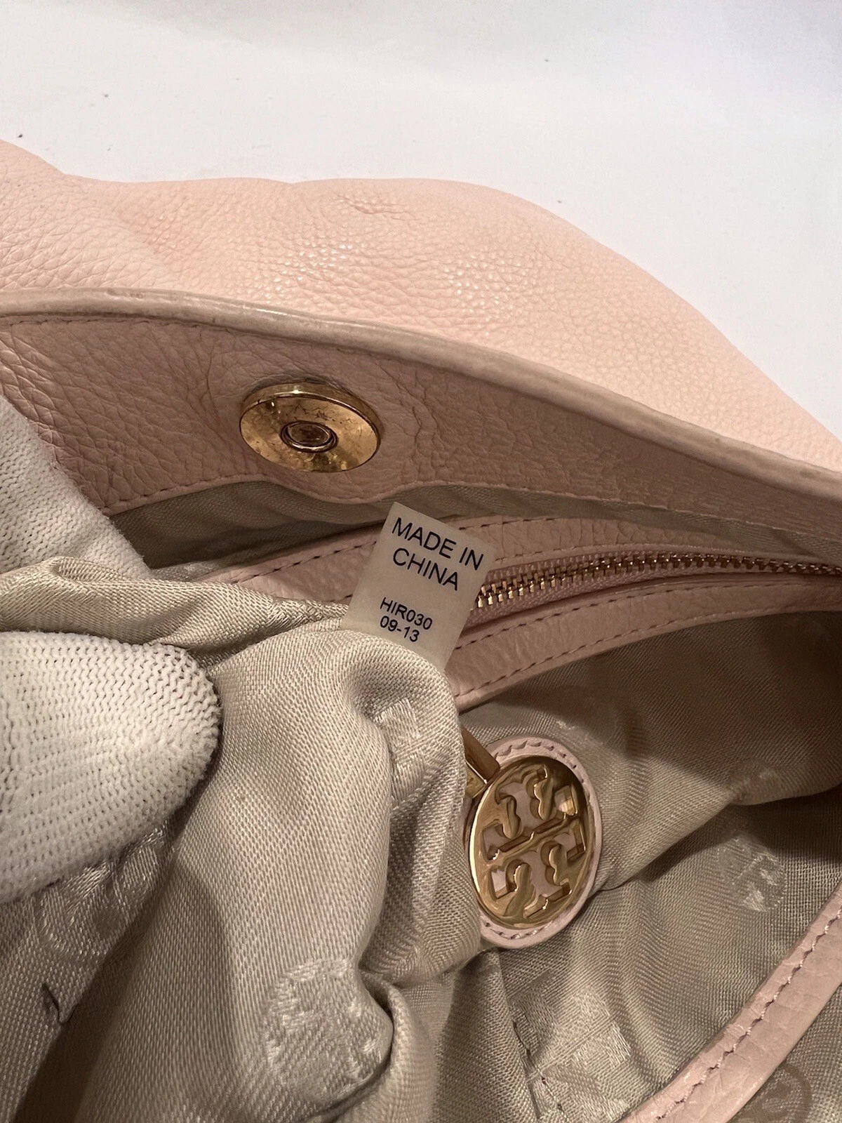 Borsa a tracolla TORY BURCH in pelle rosa logo Mcgraw Swingpack