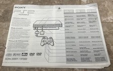 Playstation 2 Console PS2 System Instruction Manual Booklet SCPH-30001 / 97000