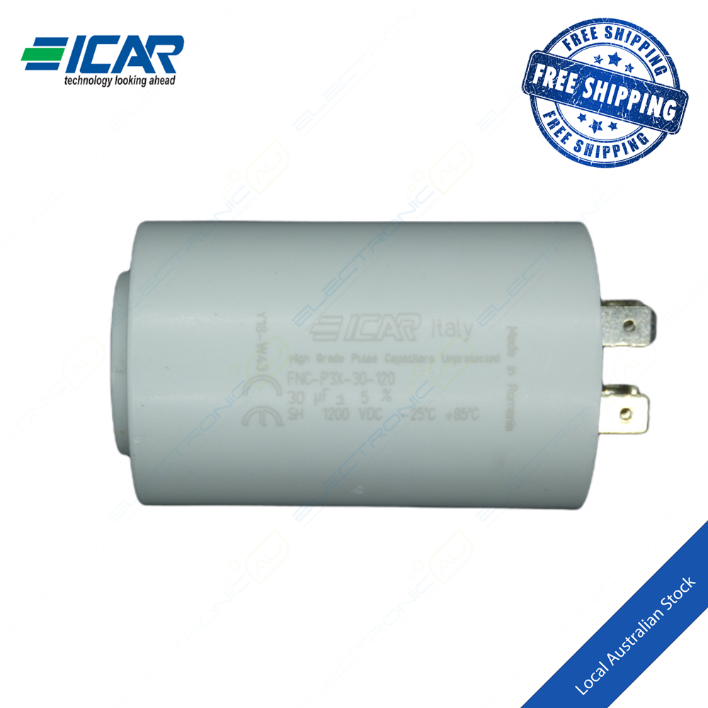 ICAR 30uF Pulse Grade Electric Fence Capacitor 1200VDC Studless eBay