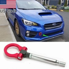 For 2013-2022 Subaru Wrx Sti Brz Impreza Jdm Red Track Racing Tow Hook Trailer