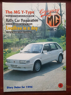 Enjoying MG Magazine February 1996 - B7901