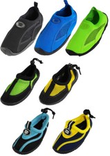 Boys Water Shoes Aqua Socks Yoga Exercise Pool Beach Dance Swim Slip On Surf