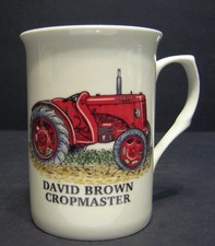 1 Mug DAVID BROWN CROPMASTER TRACTOR Fine Bone China mug cup beaker
