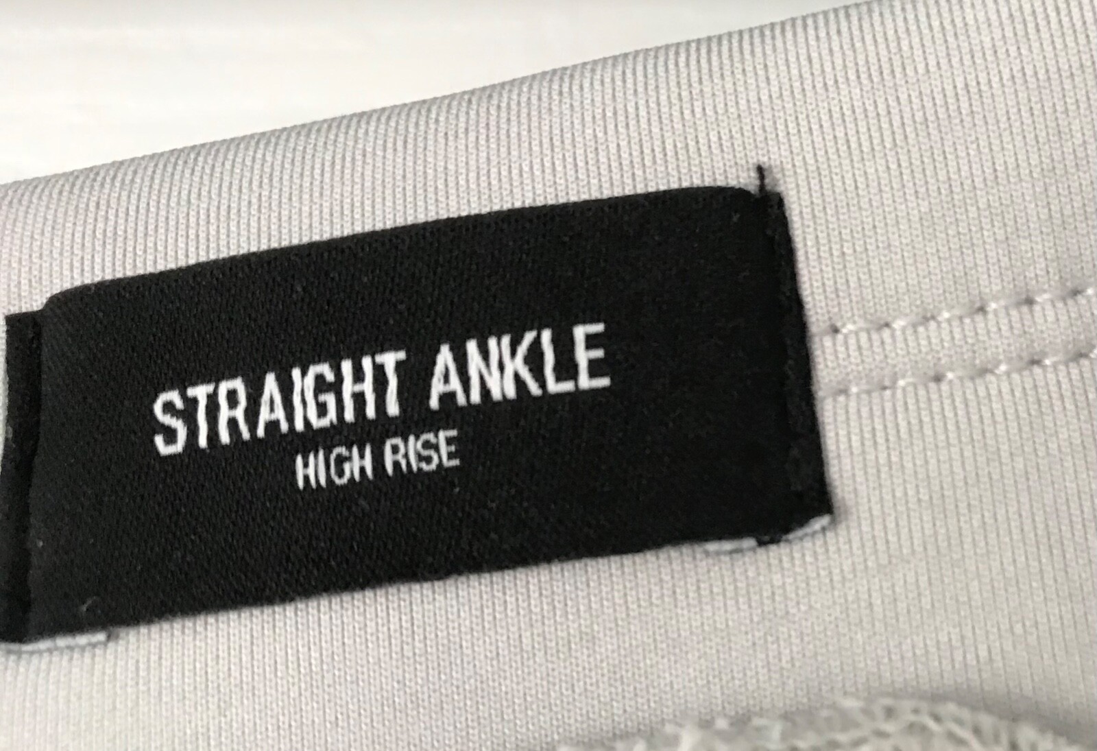 EXPRESS Light Heather Gray polyester spandex stre… - image 19