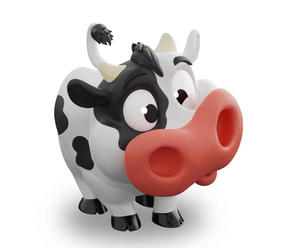 Moo Moo Sneezy Cow Tabletop Game with Bubbles for Kids Ages 4 and