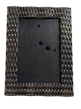Modern Black Steel Frame for 4 x 6 Photos Geo...