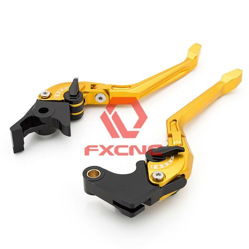 Palancas de embrague de freno rombo plegables 5D Aniti para Tre-K 1130/Amazonas 07-15 GLD - Imagen 9 de 12