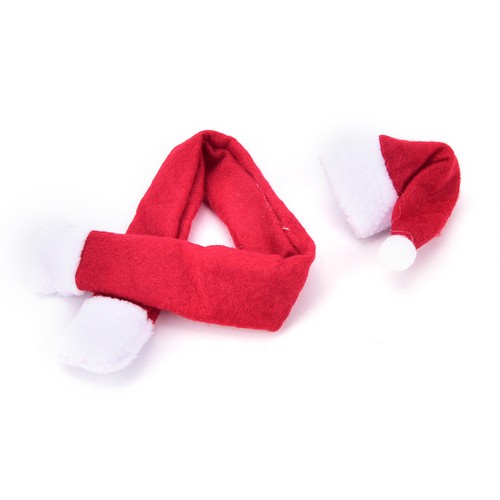 2-10x-Set-christmas-santa-wine-bottle-bag-cover-xmas-dinner-party-table-decor-HC