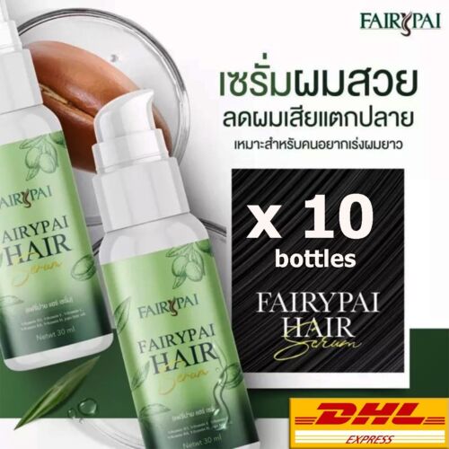 10x Treatment Fairypai Hair Serum Nourishing Reduce Damaged Dry Hair Split  Ends | eBay