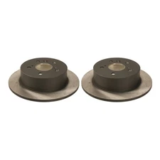 Advics Pair Set of Rear Disc Brake Rotors for Toyota Avalon Camry Lexus ES350