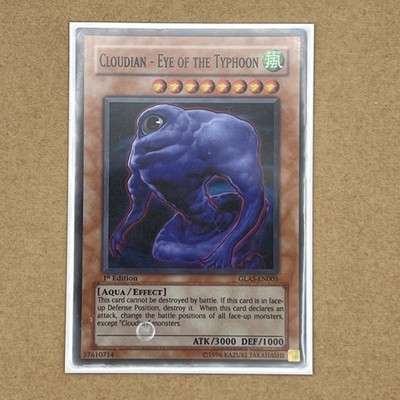 Wolkenauge des Taifuns GLAS-DE005 1. Auflage Yu-Gi-Oh Karte Kombiversand