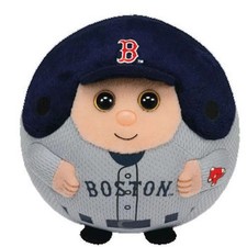 Ty Beanie Ballz Boston Redsox Plush
