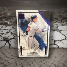 5/5 2025 Impeccable Chipper Jones Atlanta Braves #96 Amethyst Serial Numbered /5