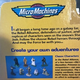 1996 Galoob STAR WARS Micro Machines Classic Characters New NICE Fast Shipping 