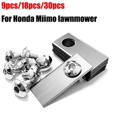 9/8/30Tlg  Ersatzmesser, Ersatzklingen, Edelstahl, für Honda Miimo Mähroboter