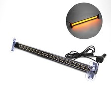 22.8 In Led Strobe Light Bar Amber Windshield Emergency Warning Traffic Advisor