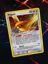 MP+ Pokemon PIDGEOT Card EX FIRERED & LEAFGREEN Set #10/112 Holo Foil Rare#1 on eBay