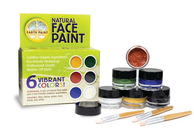 #ad Natural Earth Paint Face Paint Kit – Non Toxic Mineral Makeup for Kids amp; Adults $14.49